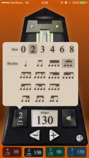 metronome by piascore iphone screenshot 2