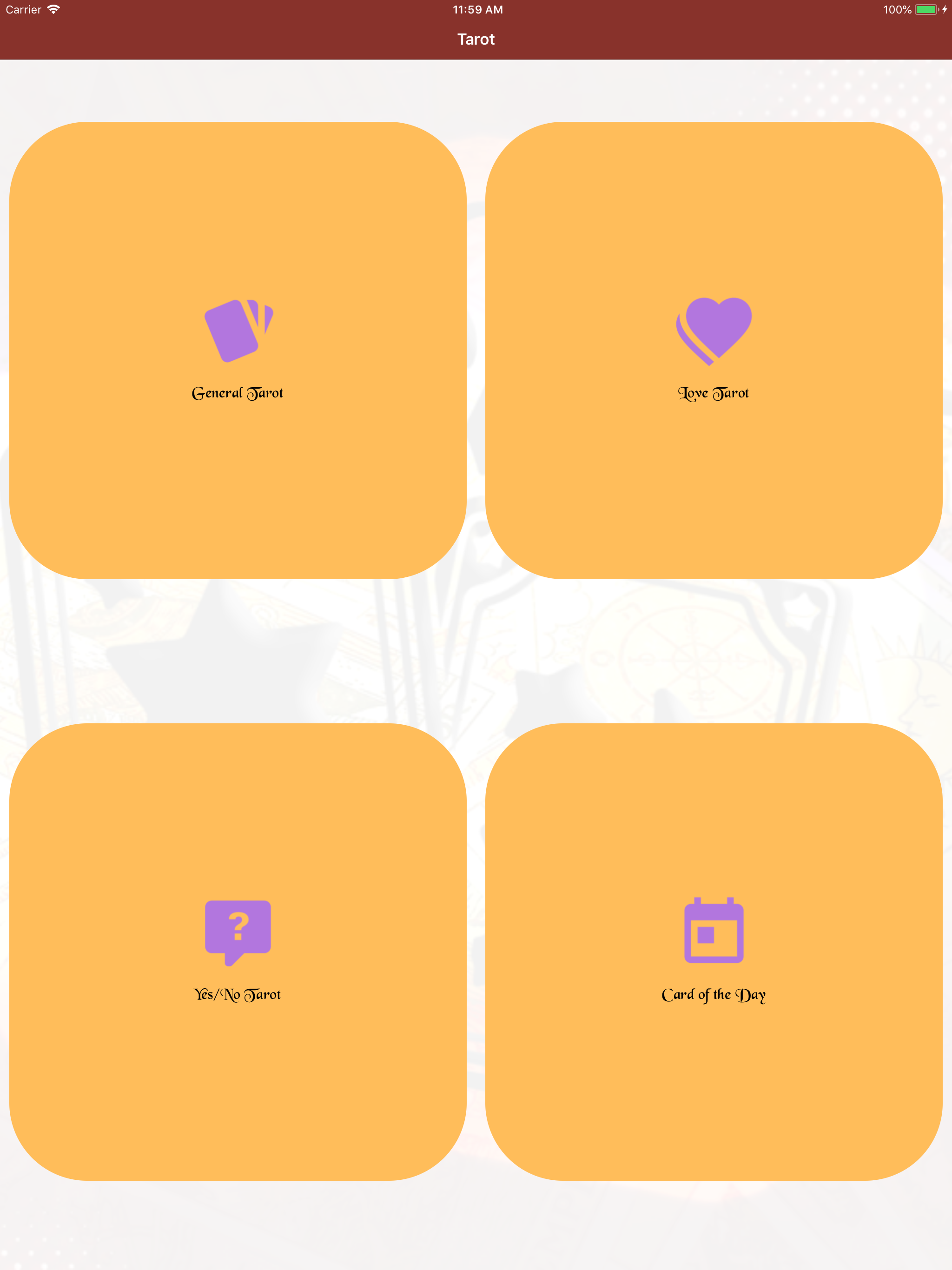 Tarot Card Reading Daily Tarot screenshot 7
