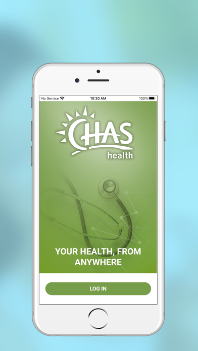 CHAS Health Screenshot