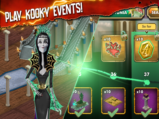 Addams Family: Mystery Mansion iPad app afbeelding 6