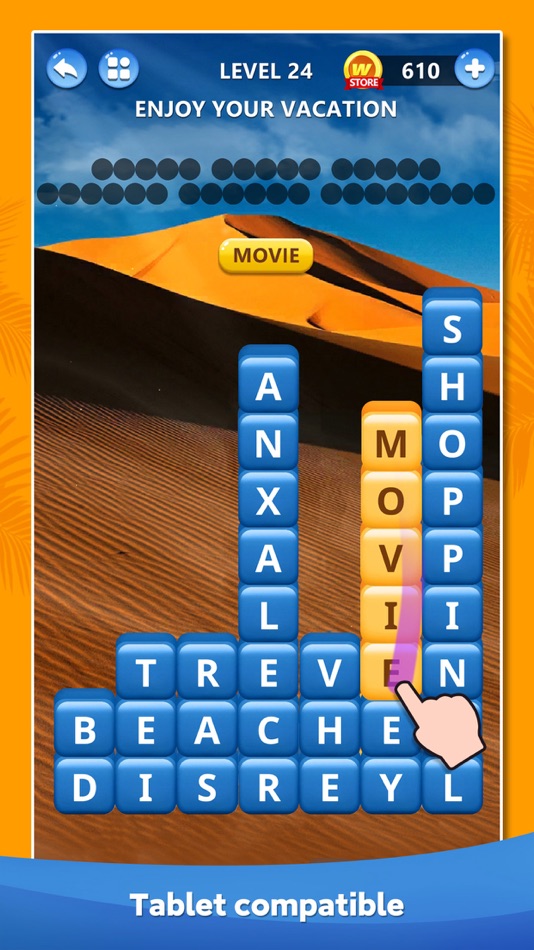#5. Word Puzzle - Connect Word (iOS) By: Yang Li