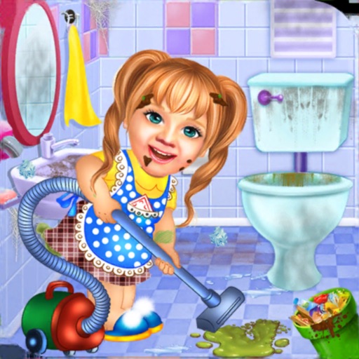 Sweet Baby Girl House Cleanup icon