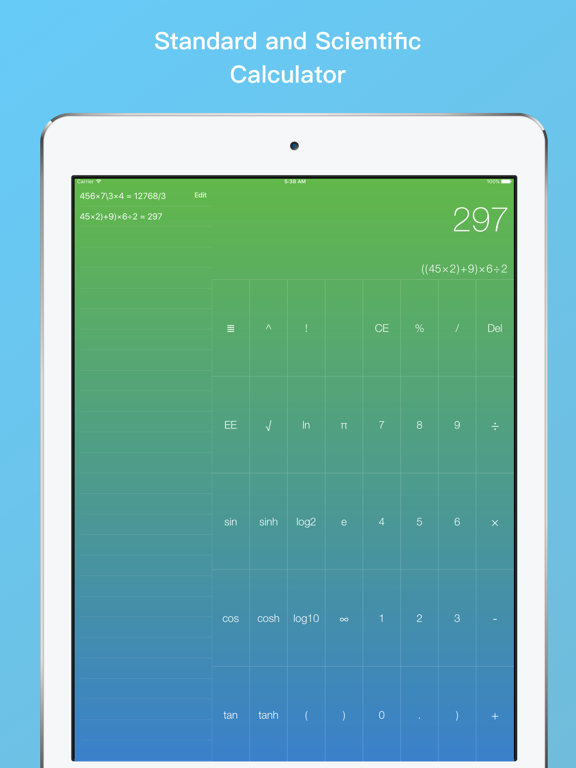 Screenshot #4 pour iCalculator - Keyboard Calc