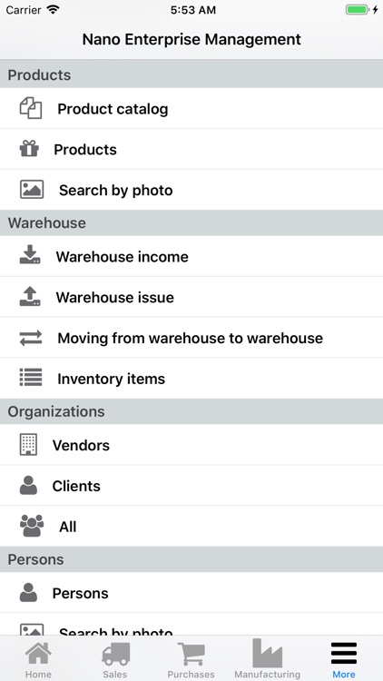 Nano Enterprise Management screenshot-4
