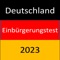 Icon Germany Einbürgerungstest 2023