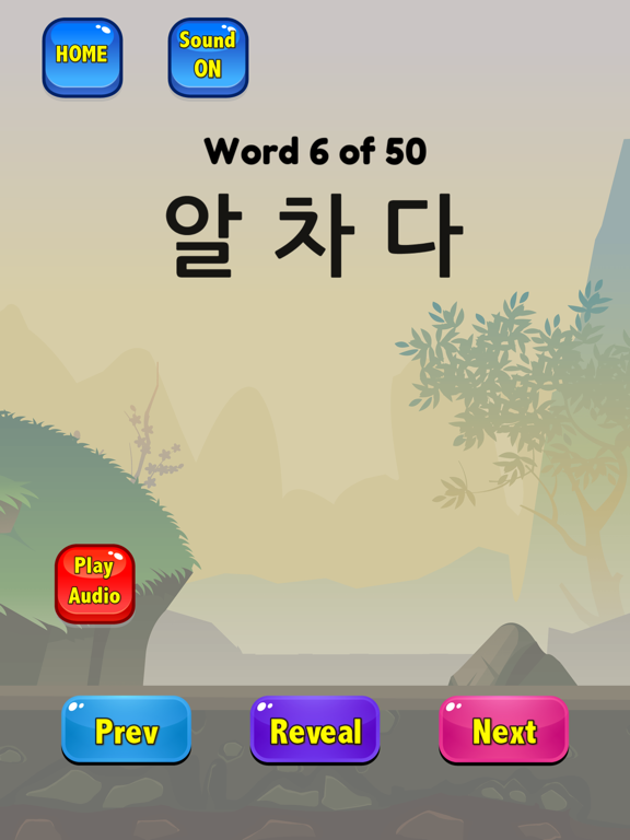 Korean Flashcards 2025 TOPIK iPad screenshot