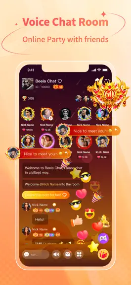 Game screenshot Beela Chat -Voice Chat Rooms mod apk