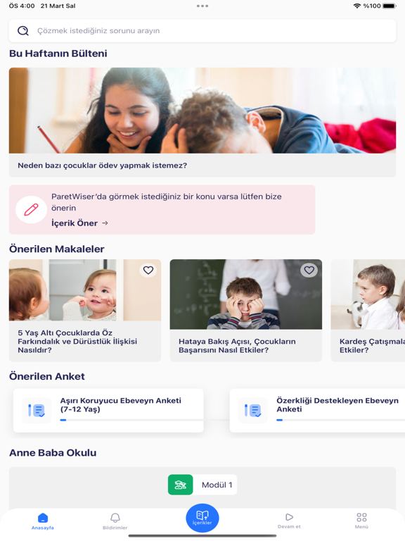 Screenshot #5 pour Parentwiser: Ebeveyn Eğitimi