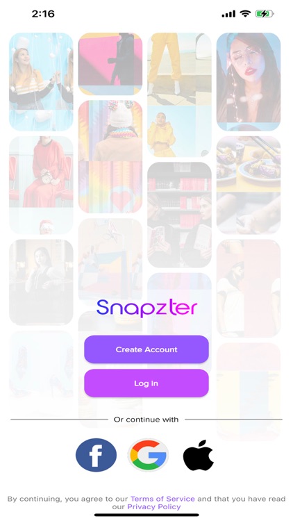 Snapzter-Your Local Social App