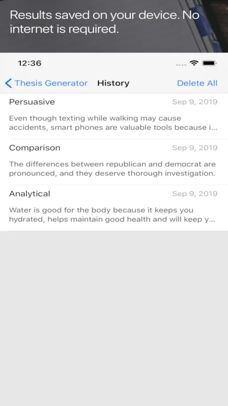 Thesis Generator