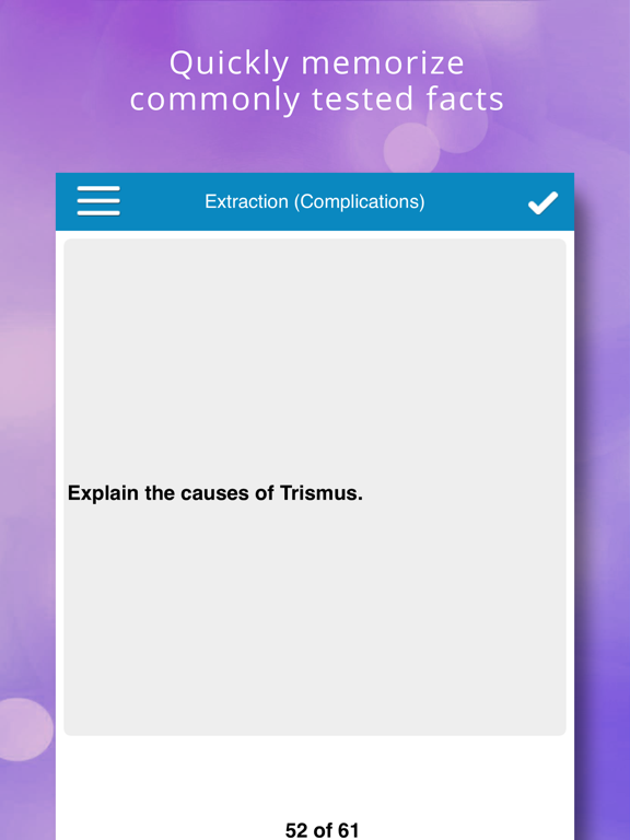 Screenshot #6 pour Oral Surgery Cram Cards