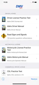 Idaho DMV Test Prep screenshot #1 for iPhone