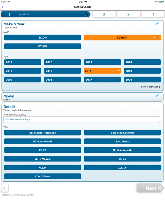 Toyota of Anaheim iPad screenshot 5 - Shopping app