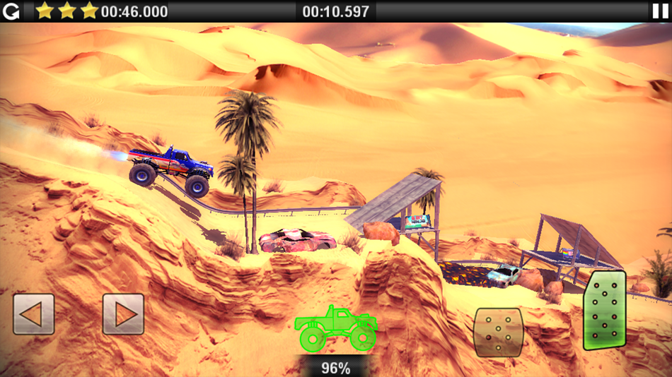 #5. Offroad Legends Sahara (iOS) 由: Dogbyte Games Kft.