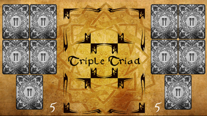 Triple Triad Trading Card Game Screenshot