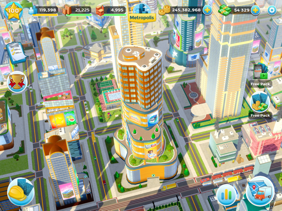Citytopia® Build Your Own City iPad app afbeelding 9