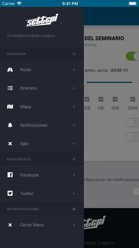 SETTEPI BusTracker screenshot 5 of 6