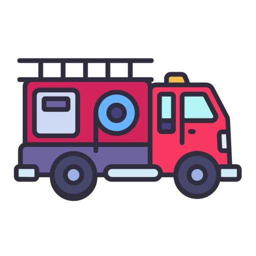 Fire Engine Stickers icon