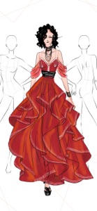 Fashion Design Sketches: Style screenshot #3 for iPhone