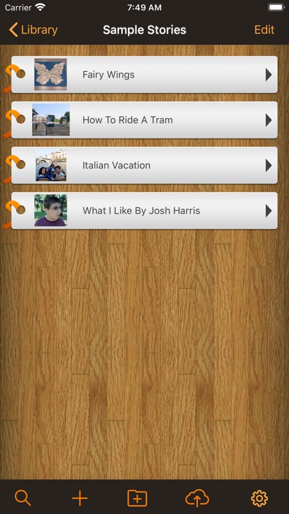 Pictello Visual Stories screenshot-0