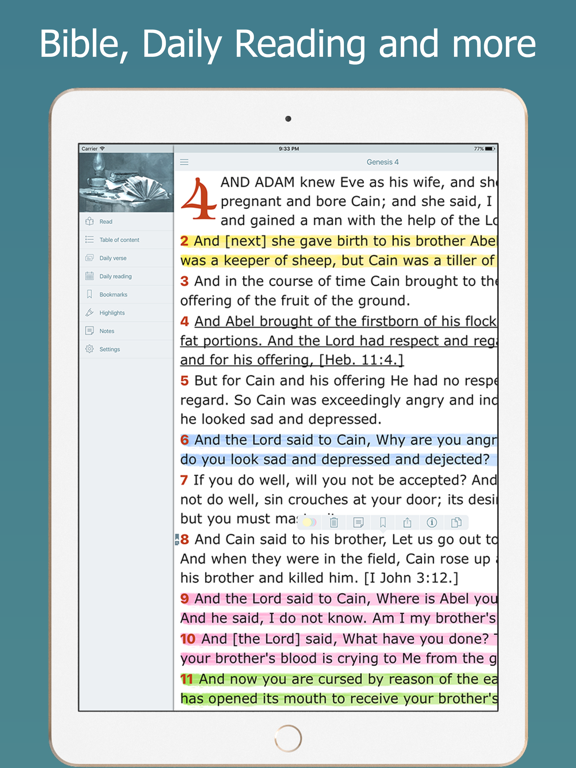 Screenshot #5 pour Amplified Bible with Audio