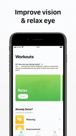 Game screenshot Eye Workout: Eyesight Exercise mod apk
