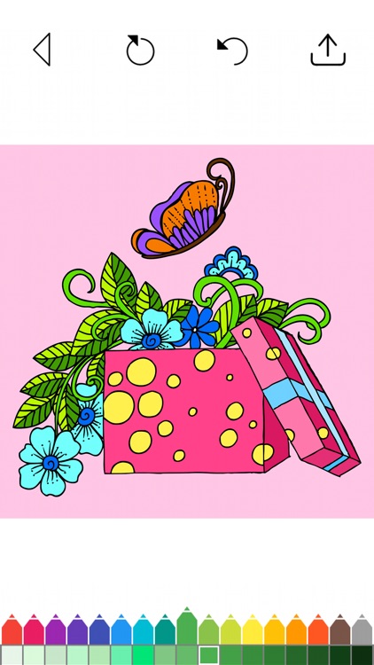 Flowers - Adult Coloring Book