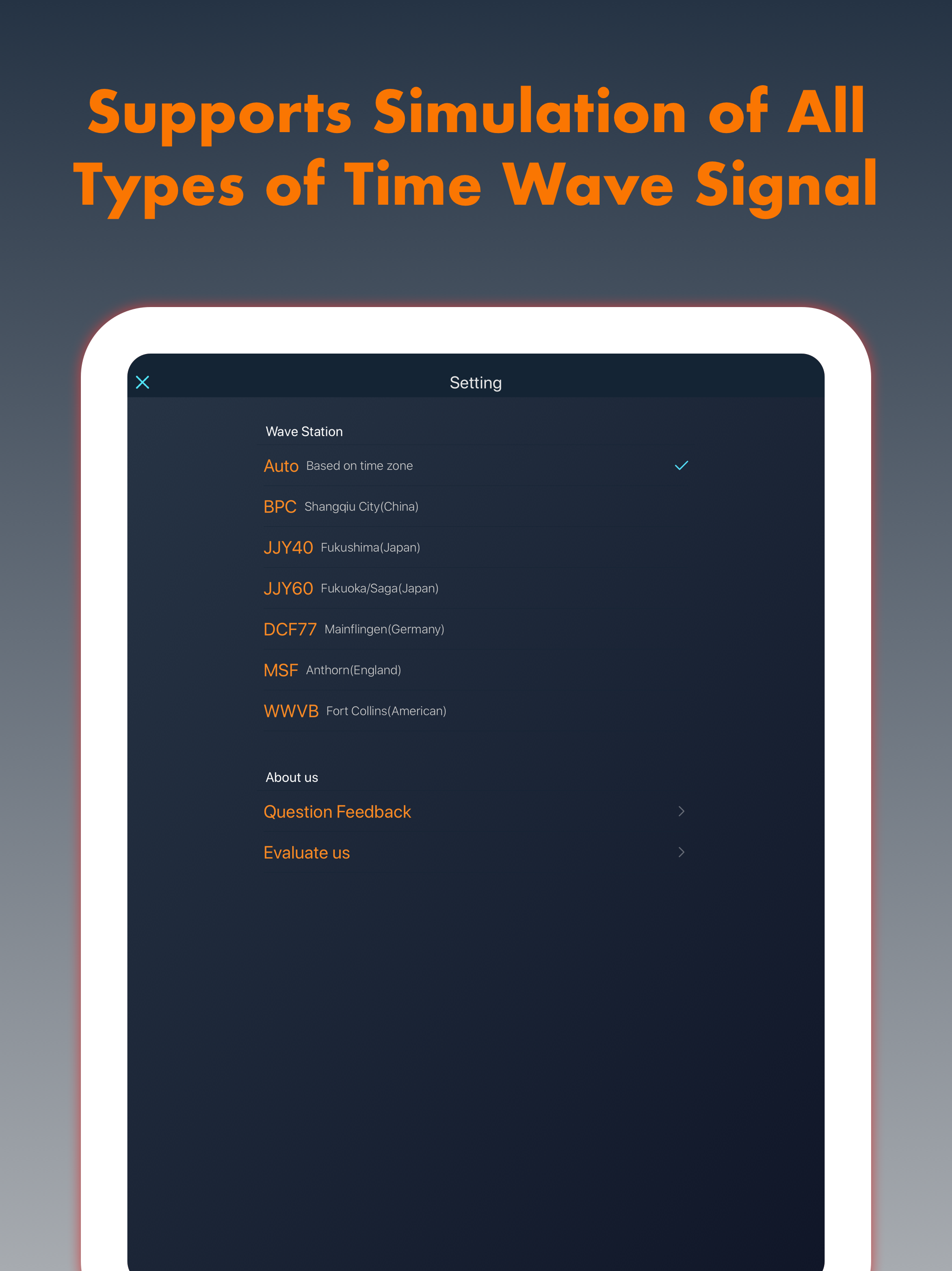 Radio Wave Sync