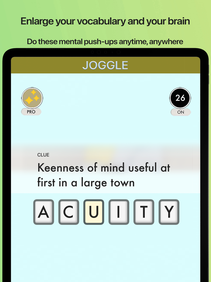Joggle - Word Puzzle