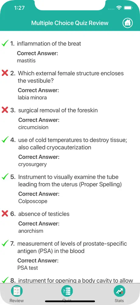 Reproductive Medical Terms