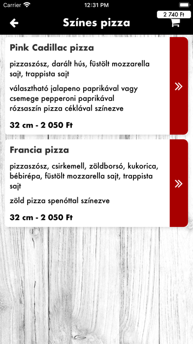 Don Giovanni Pizzéria Screenshot