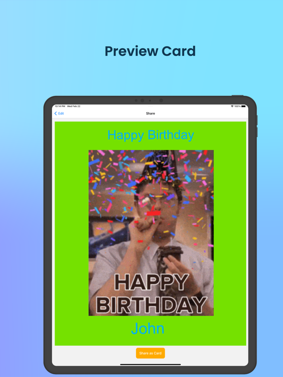 Screenshot #6 pour CardGifty - Birthday Gift Card