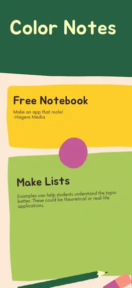 Game screenshot Color Notes mod apk