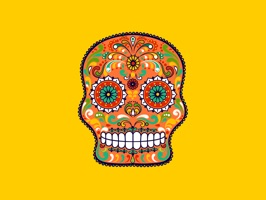 Sugar Skull Stickers