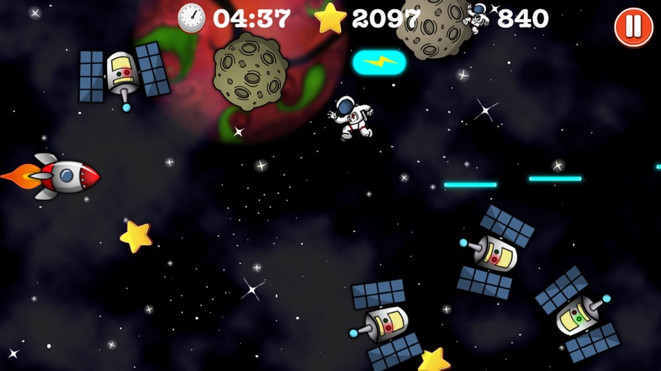#3. Spaceship Joyride! (iOS) 由: Juan Casanueva