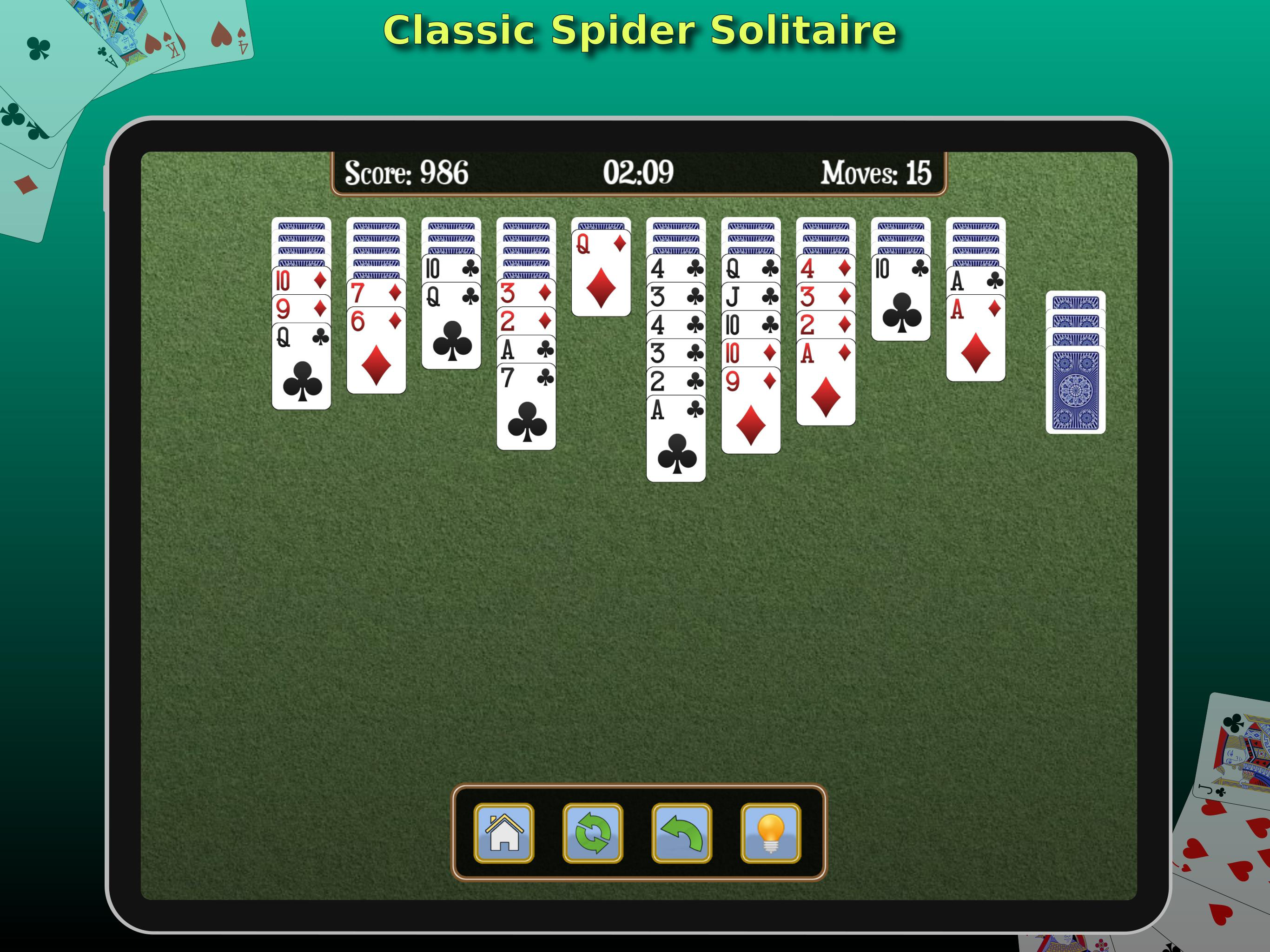 Black Widow - Spider Solitaire