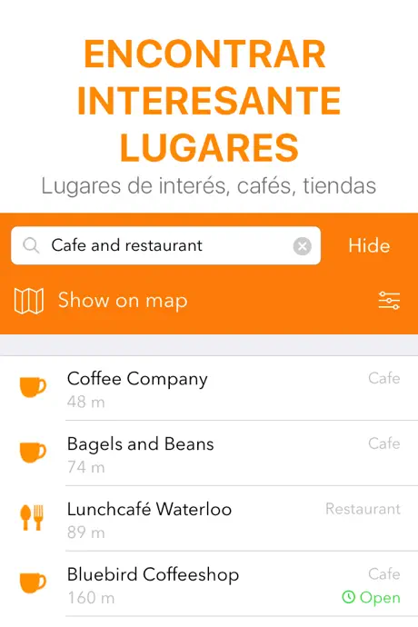 OsmAnd Mapas, GPS sin conexión