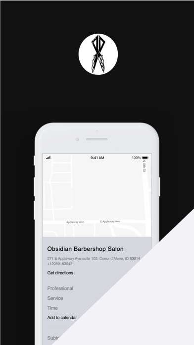 Obsidian Barbershop & Salon Screenshot