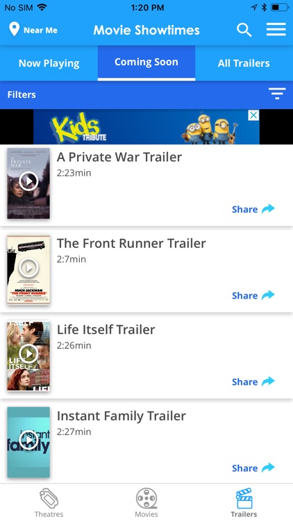 Tribute: Movie Showtimes screenshot-4