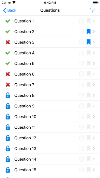 ASSH Exams iPhone screenshot 8 - Education app