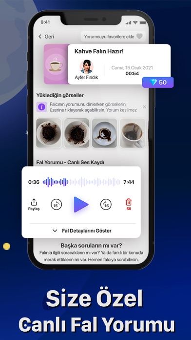 Kahve Tarot Falı - Sihirly Fal Screenshot