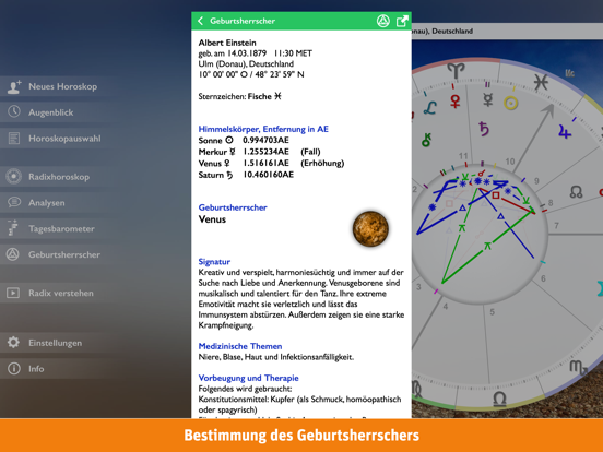 Screenshot #5 for AstroStar: Horoskope berechnen