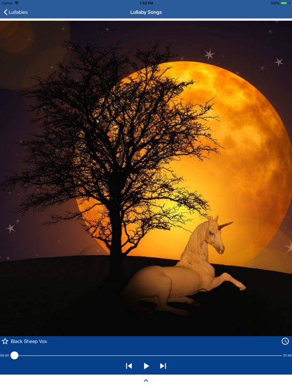 Lullaby Songs & Music iPad screenshot 4 - Music app