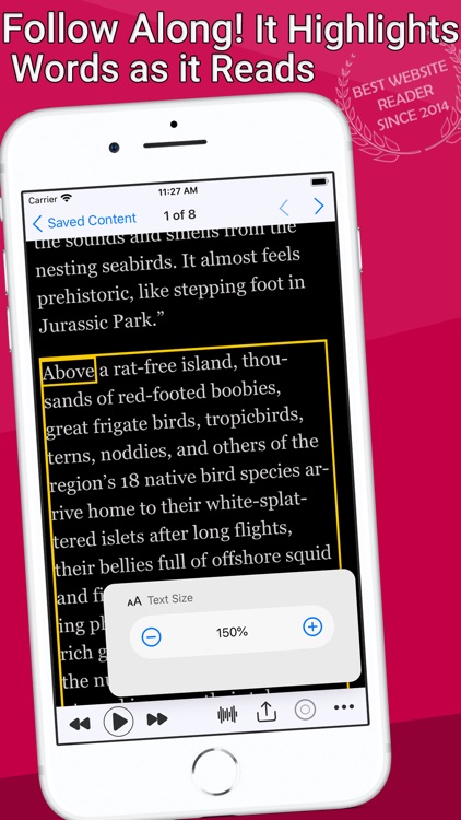 WebOutLoud - Text to Speech screenshot-3