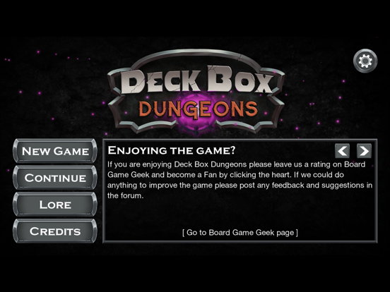 Deck Box Dungeons iPad screenshot