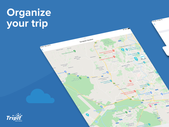 TripIt: Travel Planner iPad app afbeelding 1