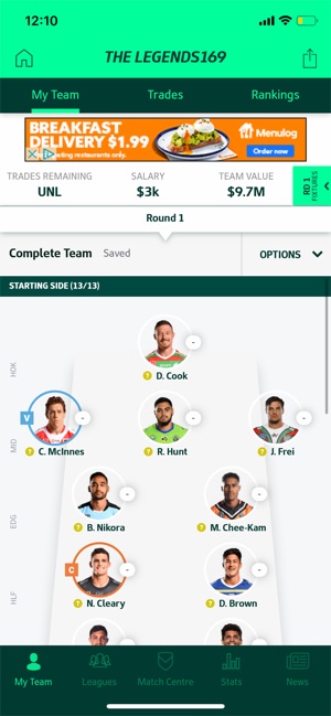 Nrl fantasy cheap