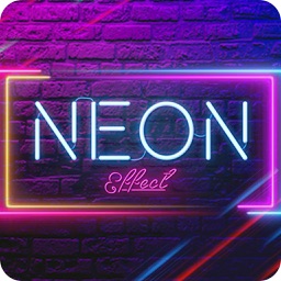 Neon Text on Photo - Text Glow