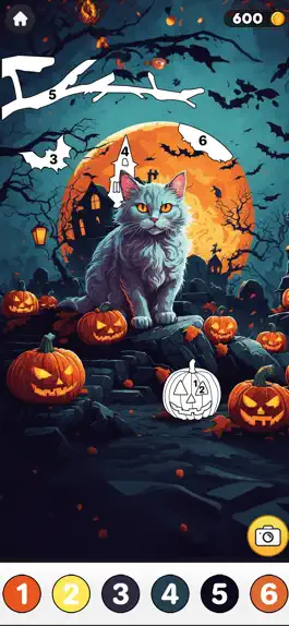 Game screenshot Halloween Paint By Number apk