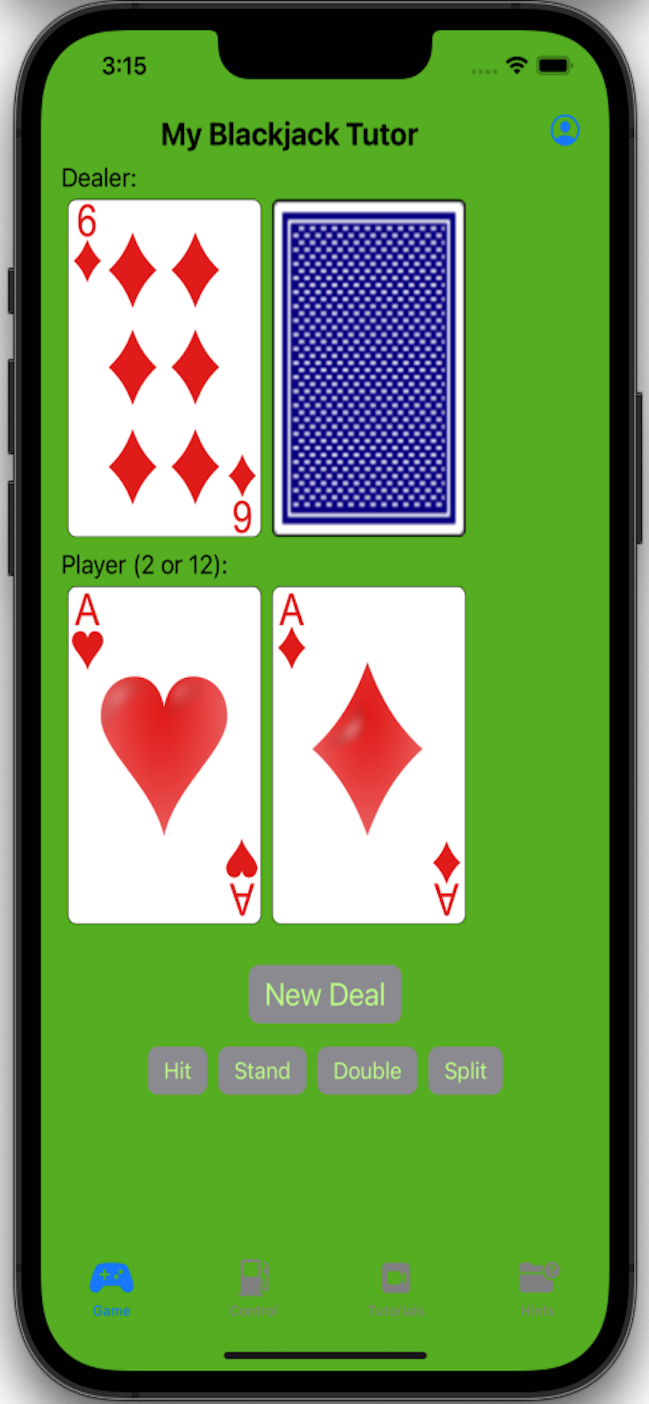 MyBlackjackTutor